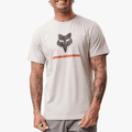 Fox Mens Optical Illusion Short Sleeve Tee Light Grey Heather | Fox