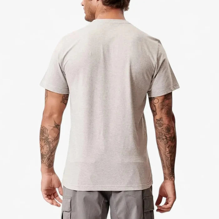 Fox Mens Optical Illusion Short Sleeve Tee Light Grey Heather | Fox