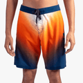Fox Mens Revise Boardshort Navy Orange | Fox