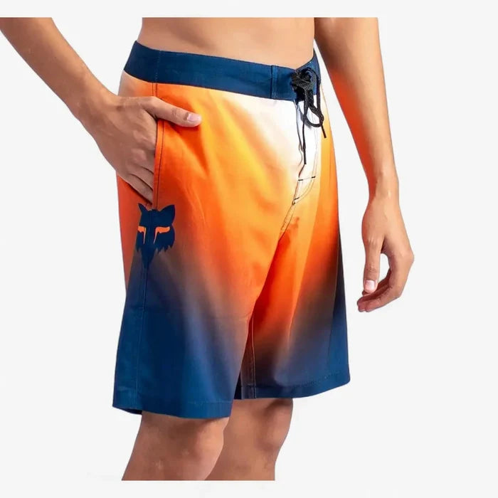 Fox Mens Revise Boardshort Navy Orange | Fox