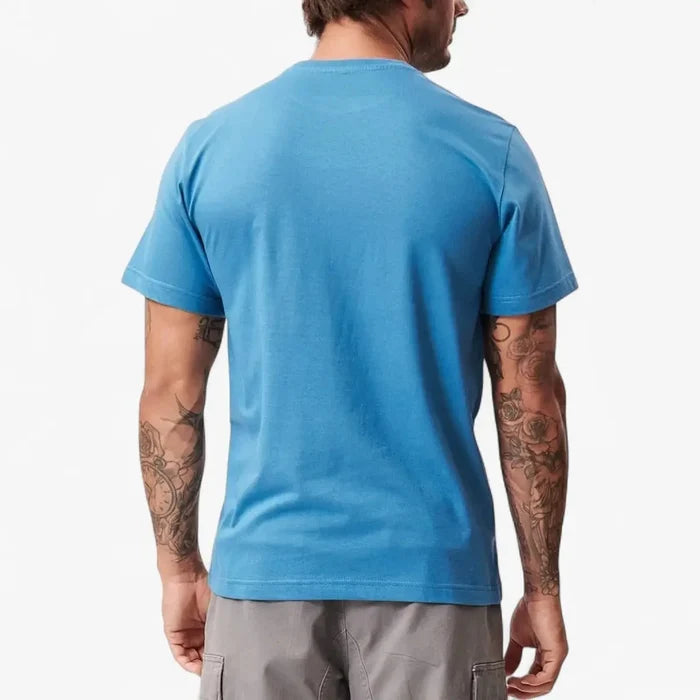 Fox Mens The Link Short Sleeve Tee Banaff Blue | Fox