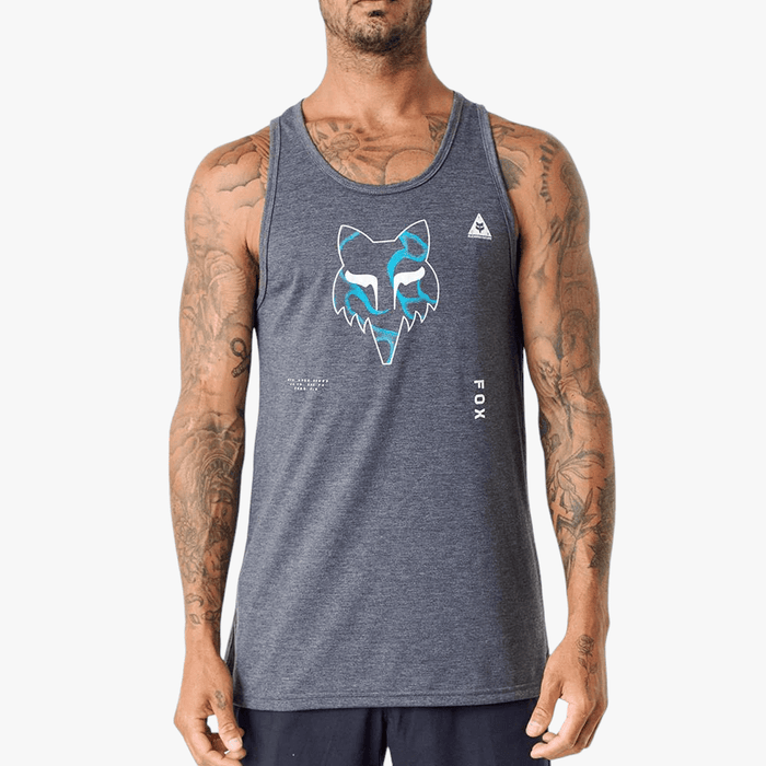 Fox Mens Withered Head Tank Black Mel | Fox