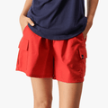Fox Womens Flip Side Cargo Shorts Red | Fox