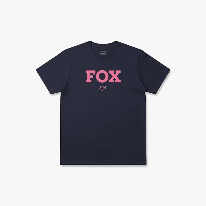 Fox Womens Speed And Service Short Sleeve Tee Navy | Fox
