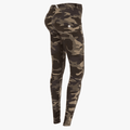 Freddy Womens Dark Camo Regular Waist Long Length Cotton Pants | Freddy