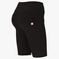 Freddy Womens Wr.Up Push Up Eco Friendly Jersey Drill Biker Shorts With Medium Waist Black | Freddy