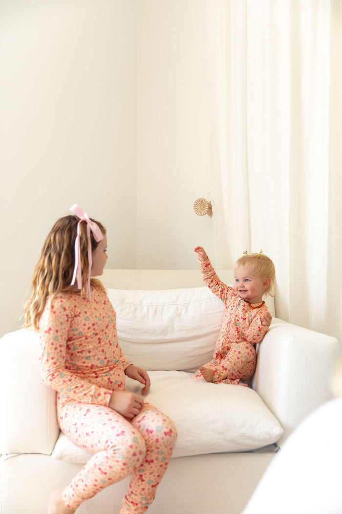 FRILLS (PEACH) | LONG SLEEVE