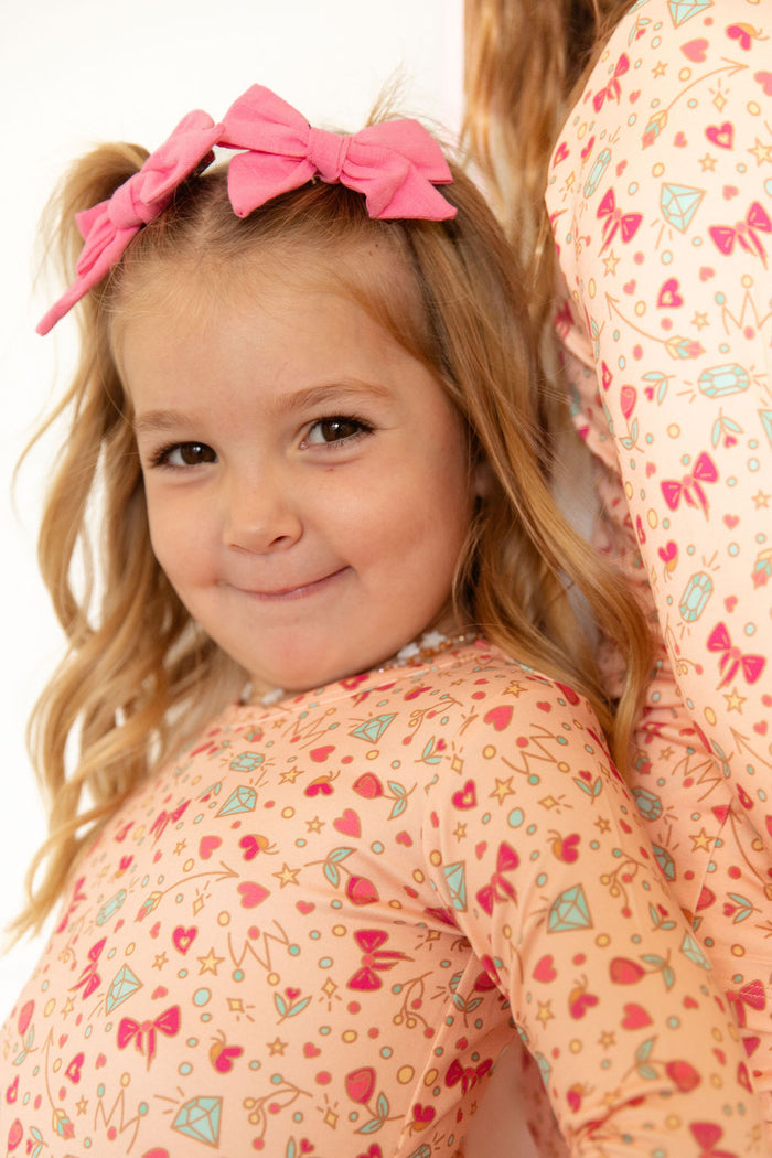 FRILLS (PEACH) | LONG SLEEVE