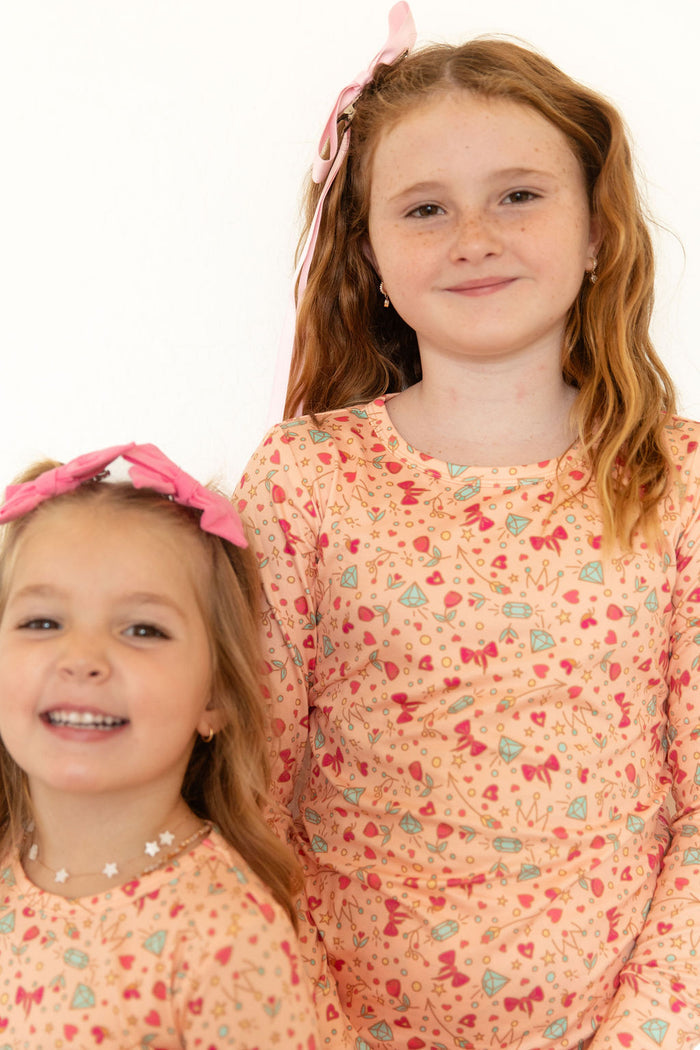 FRILLS (PEACH) | LONG SLEEVE
