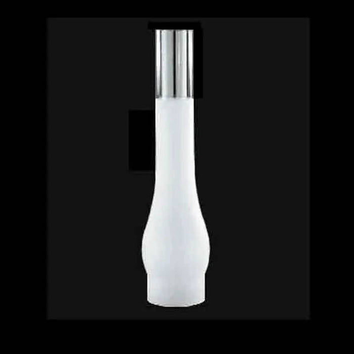 Frosted Glass Chimneys,   3 x 14 - paxton hardware ltd