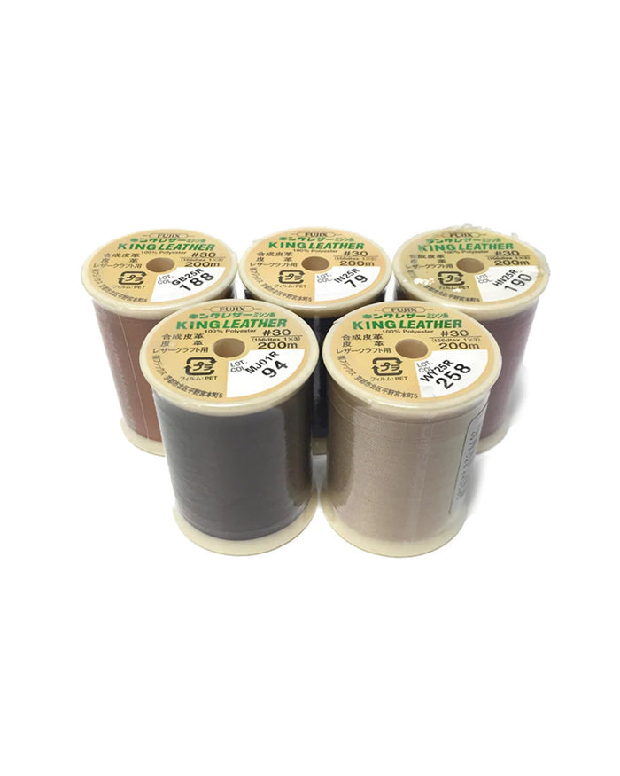 King Leather® [TEX-45], 200M - Zipper and Thread