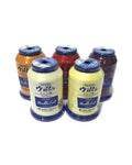 Information related to zippers, thread, and sewing.