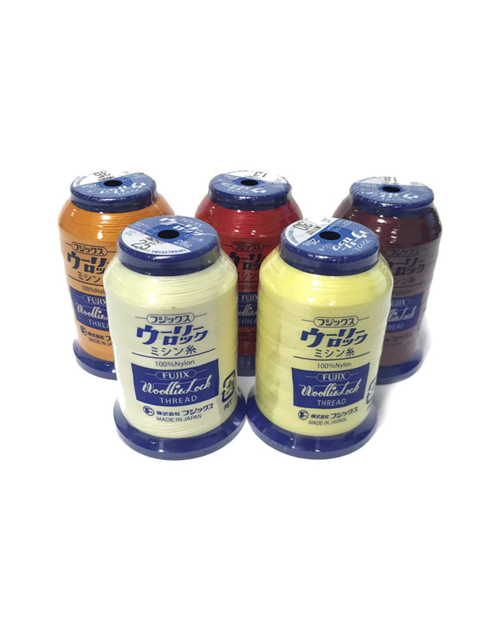 Information related to zippers, thread, and sewing.