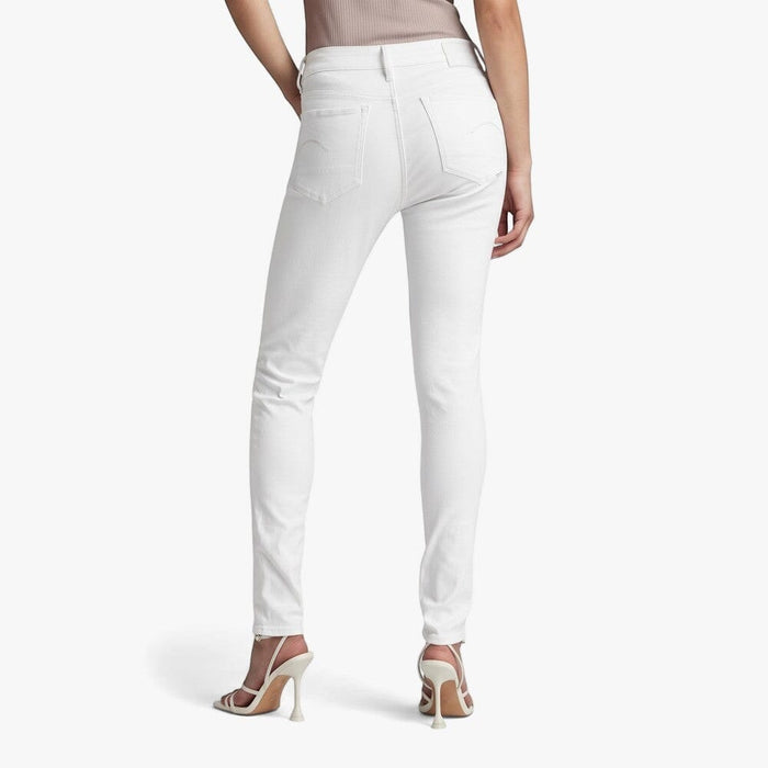 G Star Womens 3301 Skinny Jean Faded Paper White | G Sstar