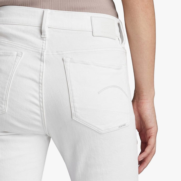 G Star Womens 3301 Skinny Jean Faded Paper White | G Sstar