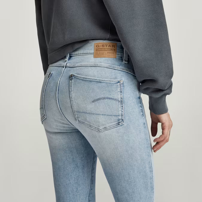 G Star Womens Lhana Skinny Jean Sun Faded Saru Blue | G Sstar
