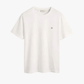 Gant Mens Regular Shield Short Sleeve Tee White | Gant