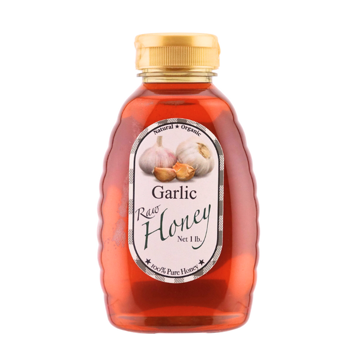Garlic Infused Raw Honey