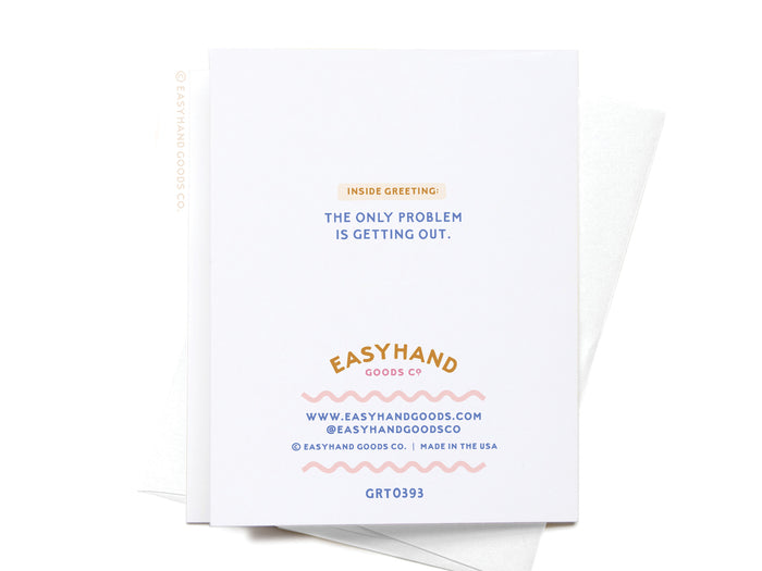 Get Into the Holiday Spirits Cocktail Greeting Card