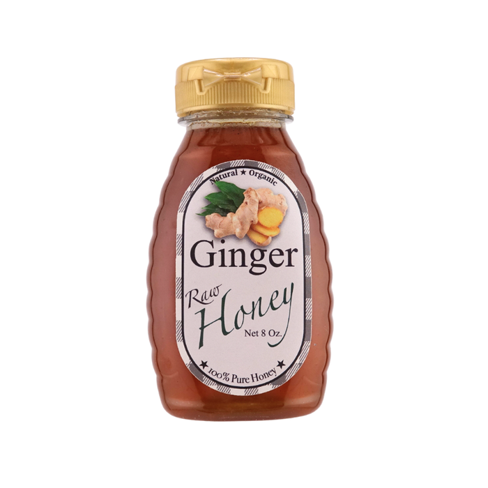 Ginger Infused Raw Honey