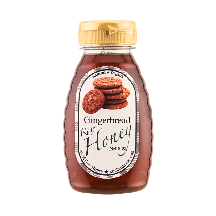 Gingerbread Infused Raw Honey