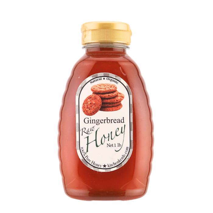 Gingerbread Infused Raw Honey