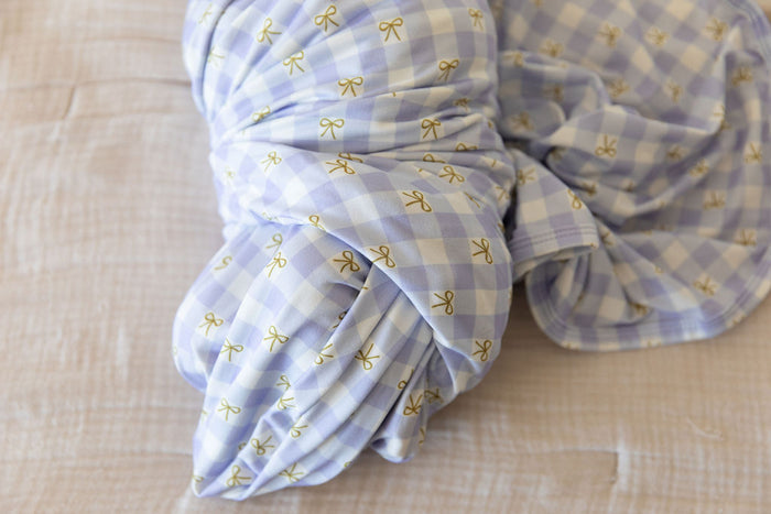 GINGHAM BOWS | SWADDLE