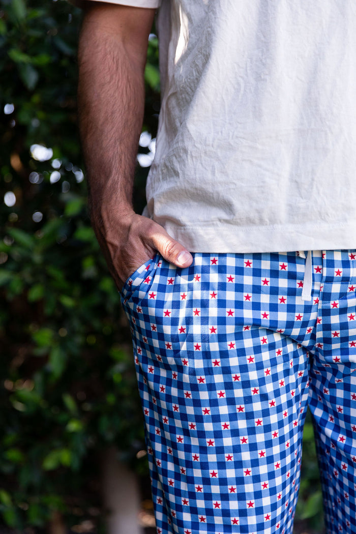 GINGHAM STARS | MEN'S PANTS