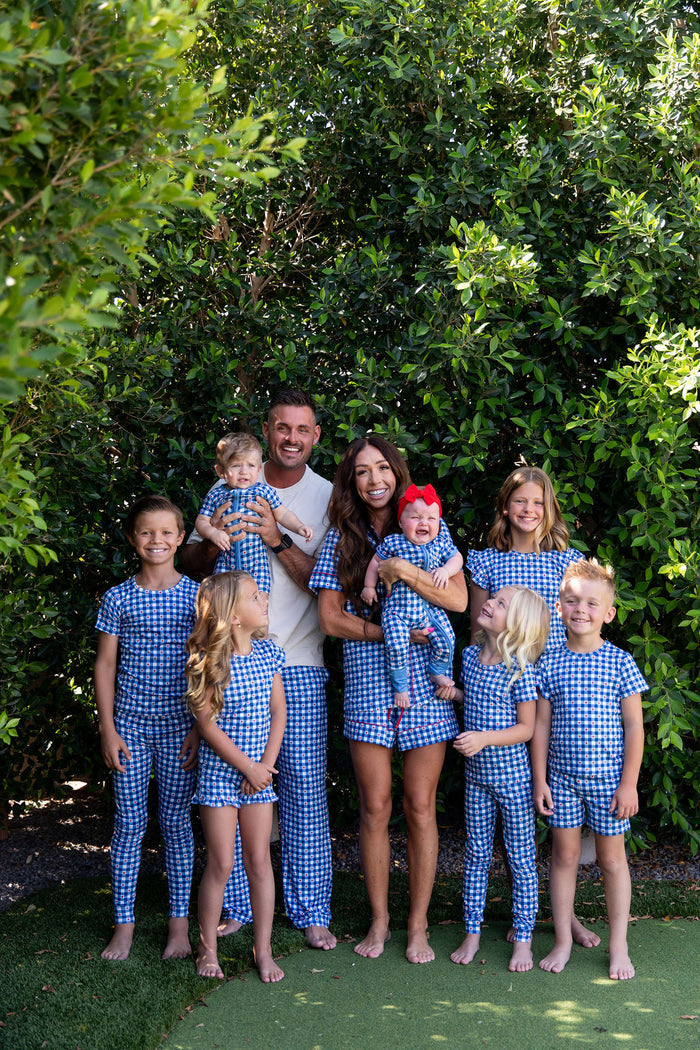 GINGHAM STARS | SHORT SET