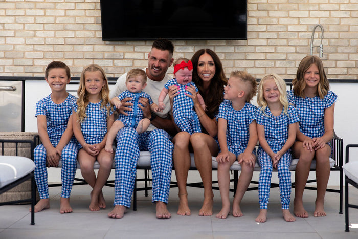 GINGHAM STARS | SHORT SLEEVE