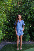 GINGHAM STARS | WOMEN'S SHORT SLEEVE SHORTS SET