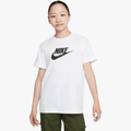 Nike Girls Futura Short Sleeve Tee White | Nike