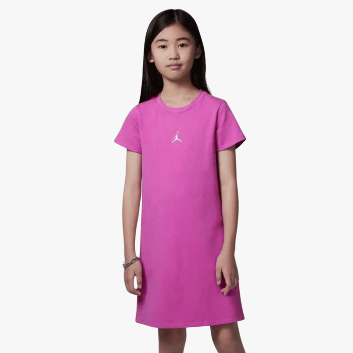 Nike Girls Jdg Brooklyn Ess T-Shirt Dress Fire Pink | Nike