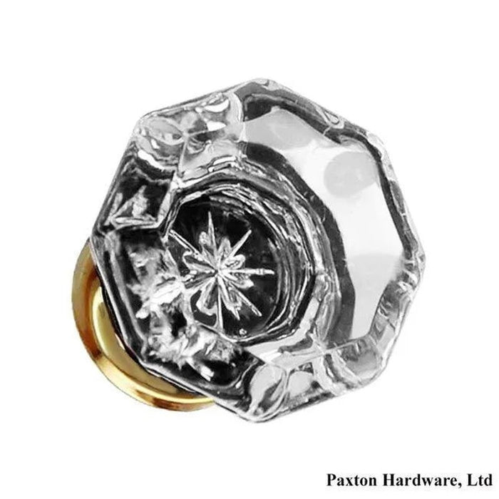 Glass Cabinet Knob with center star, Paxton Hardware