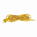 Gold Lamp Cords with Plugs, SPT2 12 Foot - Paxton hardware ltd