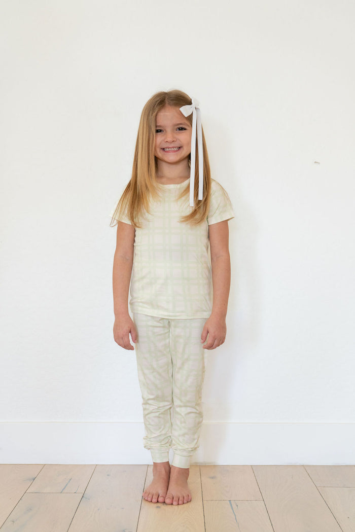 GREEN PLAID | SHORT SLEEVE