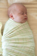 GREEN PLAID | SWADDLE