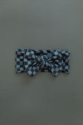 GREY + BLACK MINI CHECKER | BOW