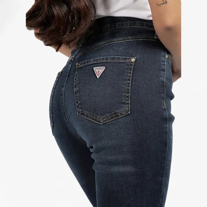 Guess Womens 1981 High Rise Skinny Jean Dark Wash | Guess