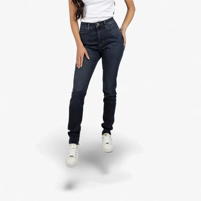 Guess Womens 1981 High Rise Skinny Jean Dark Wash | Guess