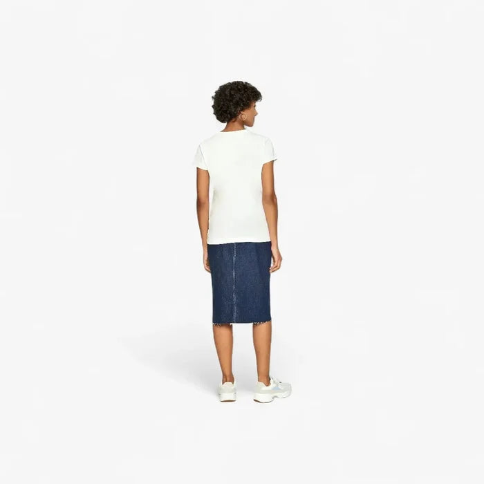 Guess Womens 4G Logo Short Sleeve Tee White | Guess