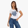Guess Womens Becky Short Sleeve Tee White | Guess