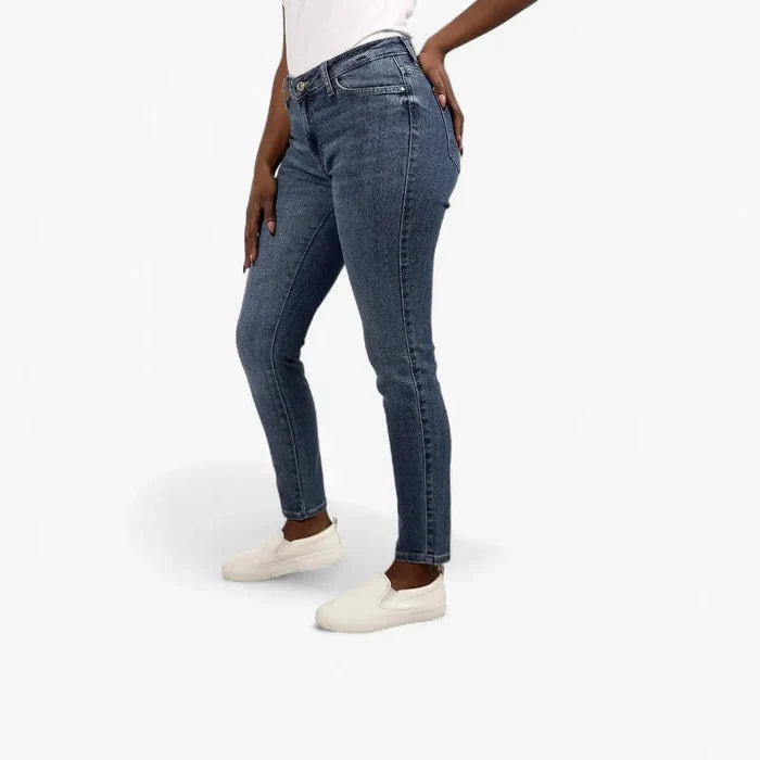 Guess Womens Sa Curve Mid Rise Jean Med Wash | Guess