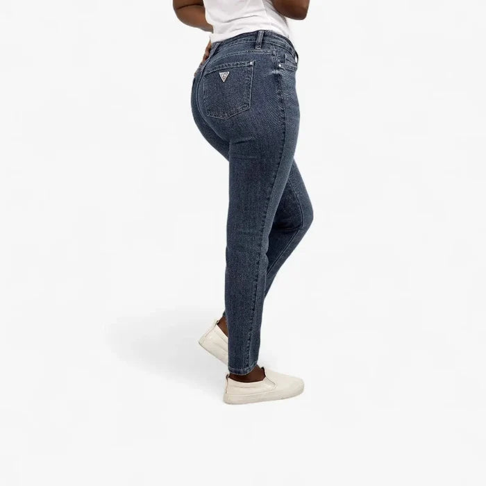 Guess Womens Sa Curve Mid Rise Jean Med Wash | Guess
