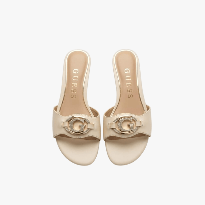 Guess Womens Tashcy Sandal Ivory | Guess
