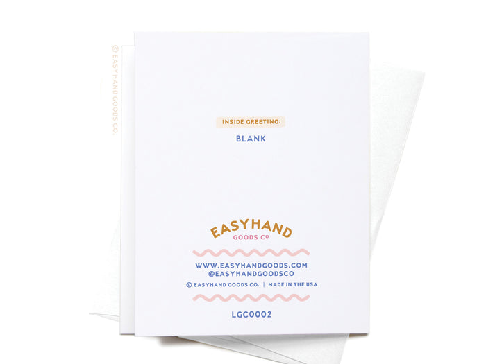 Have a Wonderful Birthday Abstract Letterpress Greeting Card - FINAL STOCK