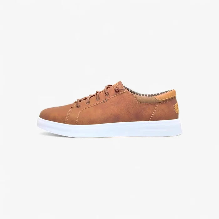 Hey Dude Mens Paul Pro Classic Sneaker Cognac | Hey Dude