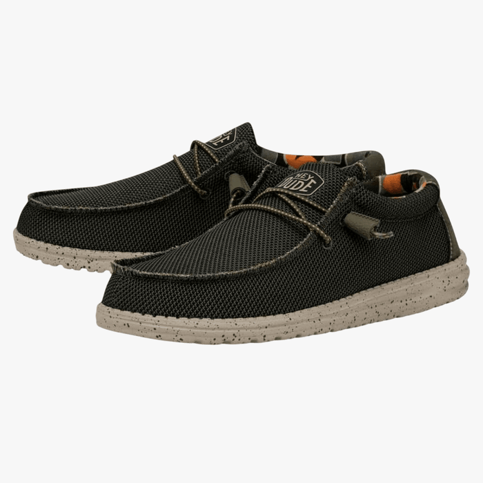 Hey Dude Mens Wally Sox Stitch Pine | Hey Dude