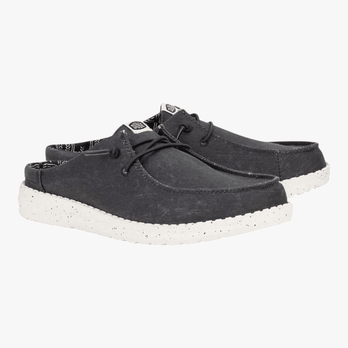 Hey Dude Womens Wendy Slip Shoe Black | Hey Dude