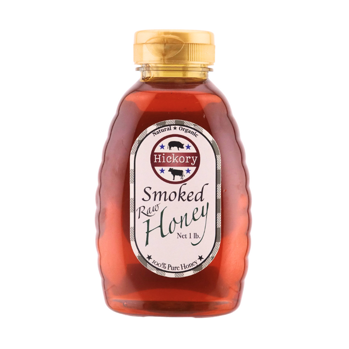 Hickory Smoked Infused Raw Honey